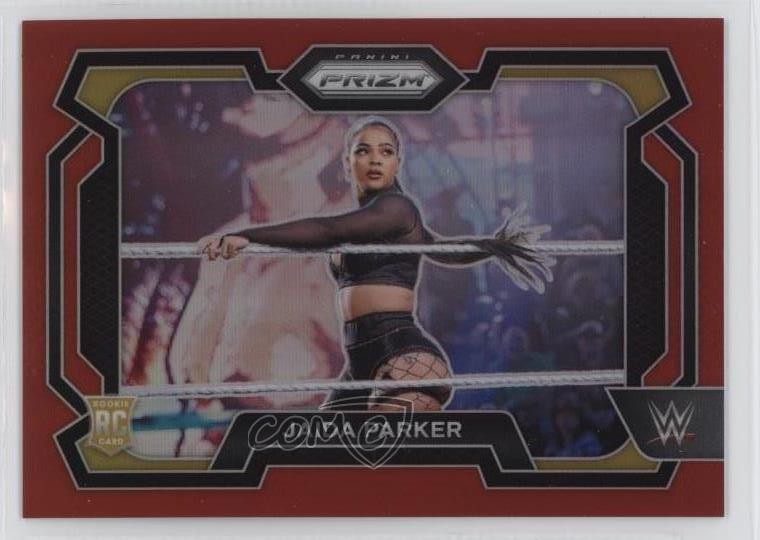 2024 Panini Prizm WWE Red Prizm 138/299 Jaida Parker #2 07r2