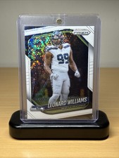 2025 Panini Prizm - Leonard Williams #183 White Disco Prizm