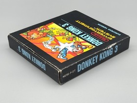 Donkey Kong 3 Nintendo NES OVP Bienengr&auml;ber (FRG) Zustand: Gut