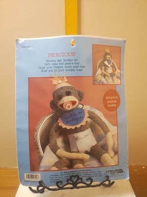 Leisure Arts Precious 21  Sock Monkey Kit #46258