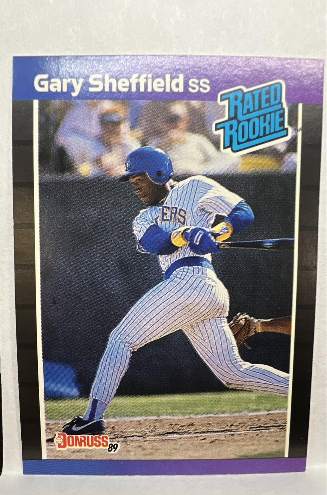 1989 Donruss - Rated Rookie Gary Sheffield #31 *Denotes* on Back (RC)