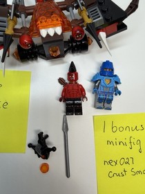LEGO Nexo Knights The Glob Lobber Set 70318 Complete Retired 2016 Nex027 Bonus