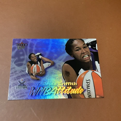 2000 Ultra WNBA WNBAttitude #6 Yolanda Griffith Sacramento Monarchs