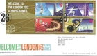 GB Comm/FDC -  Welcome of London 2012 Olympic Games  - Edinburgh - 2012 (RM1056)