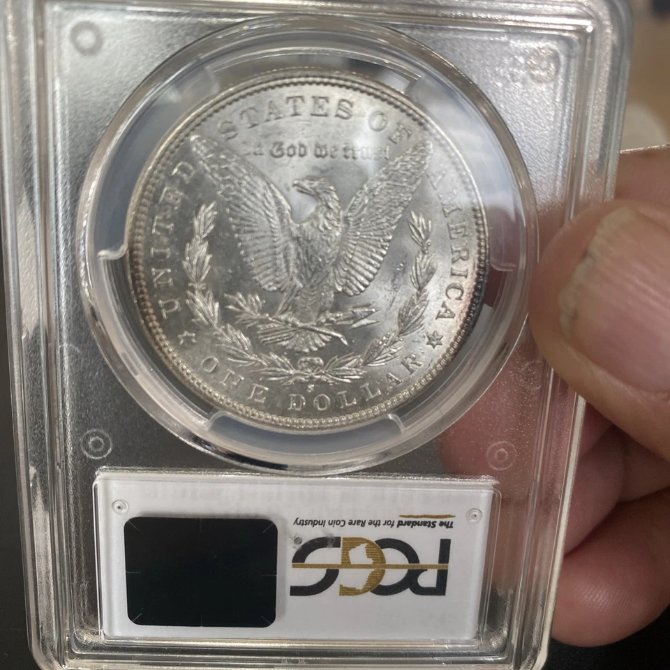 1891 S  MORGAN DOLLAR PCGS MS 62 - Image 4 of 4