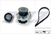 Wasserpumpe + Zahnriemensatz Dolz KD188 FüR Fiat Panda Classic 169 AXA1A