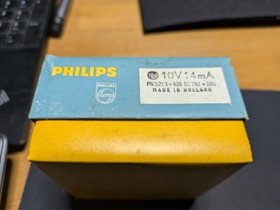 Wired miniature bulb Lamp || Philips | 10V 14mA 5,5mm x12mm || 100 pcs