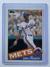 1985 Topps - Darryl Strawberry #570 Mets Baseball Trading Card