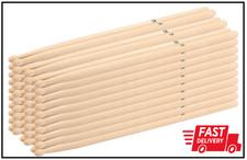 15 Pairs 5A Drum Sticks, Classic Wood Tip Drumstick Bulk, Maple Drum...