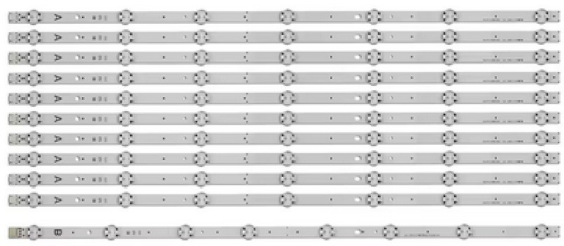Barres LED TV 65 VES650QNTS neuves pour réparation de rétroéclairage