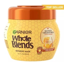 Garnier Whole Blends Repairing Mask Honey Treasures Enriched with A 10.1 Ounce