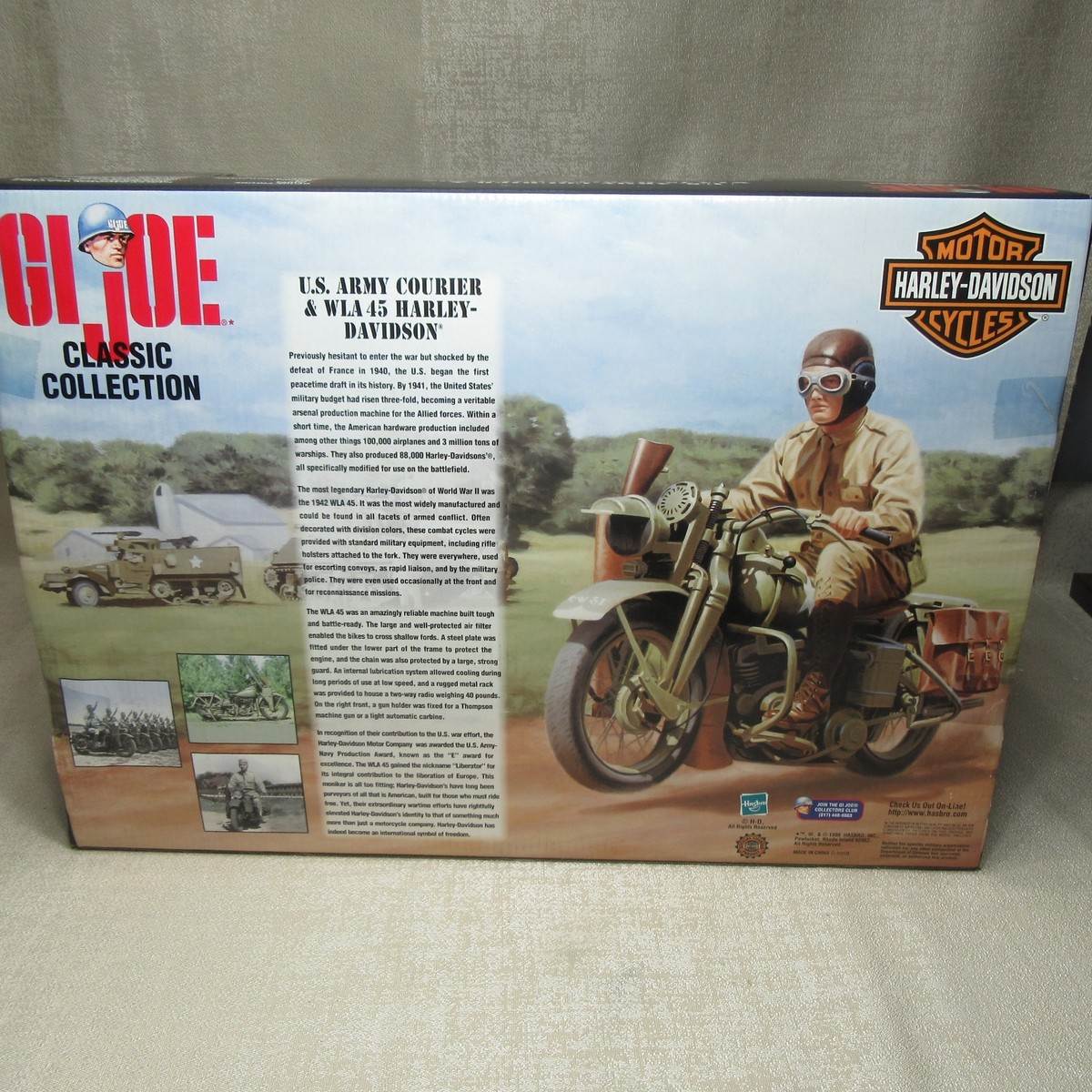 Hasbro G.I. Joe Classic Collection U.S. Army Courier & WLA 45