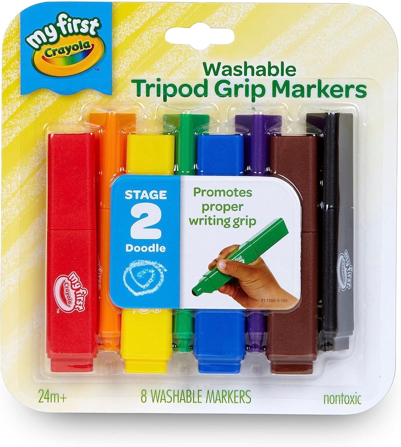 For Toddlers 8ct Nontoxic Arts & Crafts