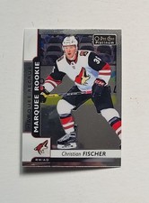 2017-18 OPC Platinum #198 Christian Fischer Marquee Rookie RC