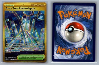 Area Zero Underdepths #174/142 Holo Stellar Crown Pokemon Card - NM