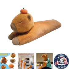 47-inch Capybara Plush Long Body Pillow - Machine Washable for Easy Care