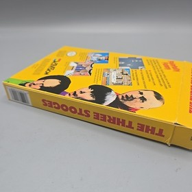 The Three Stooges (Nintendo Entertainment System NES) Complete With Manual CIB 