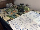 Vintage 1985 GI Joe Bomb Disposal Weapon Transport Vehicle Lot of 3 Hasbro