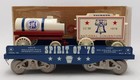 McCoy 1000-76 Standard Gauge TCA Spirit of 1976 Flatcar with Load LN/Box — photo 1