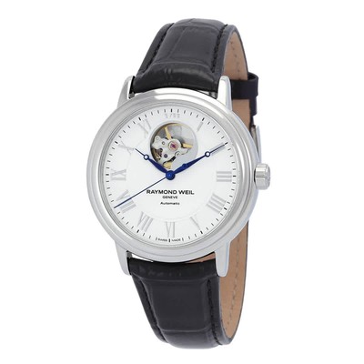 Raymond Weil 2827-STC-00308 Maestro White Dial 39.5 mm Men's Watch New