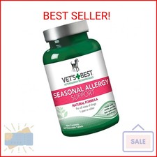 Vet  s Best Dog Allergy Chews, Seasonal Allergy Chews for Dogs, Dog Itching Skin