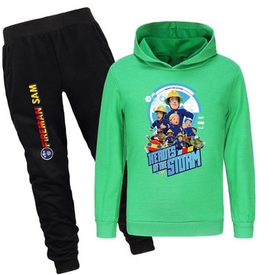 Kinder  Sam Hoodie Hosen Pop Trainingsanzüge Kleidung Set Aktivkleidung