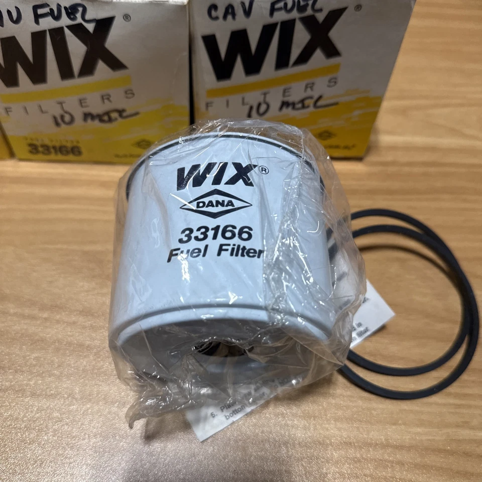 Filtro de combustible motor tres/3/WIX 33166 para Alfa Romeo Land Rover Peugeot Volkswagen Foto 2 de 3