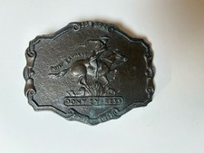 Pony Express Belt Buckle Vintage