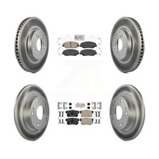 Transit Auto KGA-101920 Brake Disc and Pad Kit Front & Rear Coupe for Civic 2015