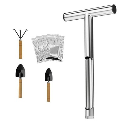 Reliable Stainless Steel Soil Sample Probe for Soil Analysis and Research