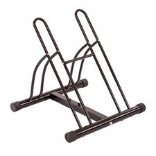 FEMOR Double Heavy Duty Bike Bicycle Floor Parking Stand Holder Storage Rack