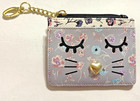 Betsey Johnson Floral Pastels Gold Hardware Multi Card Wallet Coin Purse NWT — photo 1