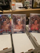 NIGHT OF THE GIVING HEAD #1 JOHN VASQUEZ FOIL SET OF 3 NM+ HOMAGE, NICE, NAUGHTY