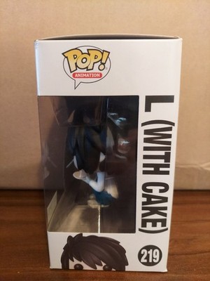 Funko Pop! Death Note - L (With Cake) #219 Hot Topic Exclusive w