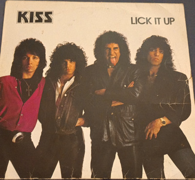 Kiss Lick It Up Schallplatte 12'' LP Album 1983 Rock Phonogram Hard Rock