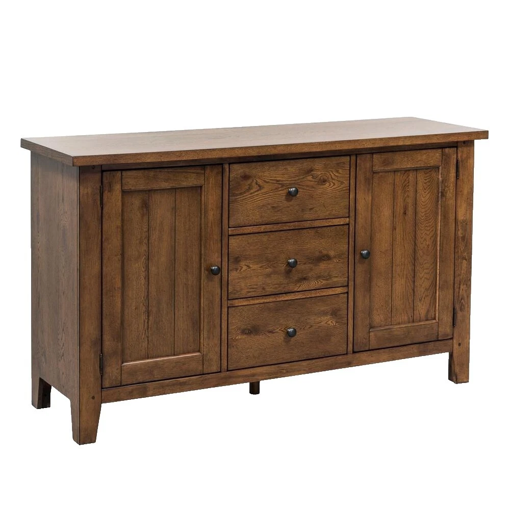 Solid Wood Black Traditional Sideboards, Buffets & Trolleys