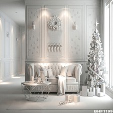 Christmas 10'x10'Computer/Digital Vinyl Scenic Photo Background Backdrop BHF1199