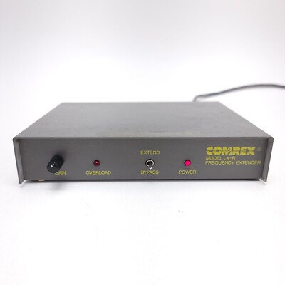 COMREX LX-R Frequency Extender Radio Broadcast Hi-Fi POTS UNTESTED