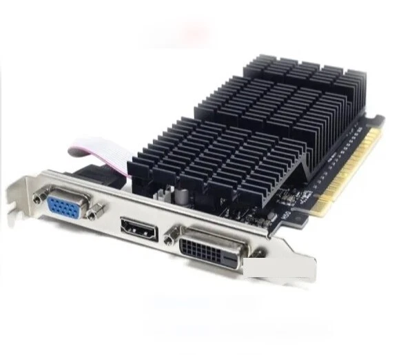 NEW BULK AFOX Geforce GT710 2G DDR3 AF710 2048D3L5 PCIE Video Card VGA HDMI DVI