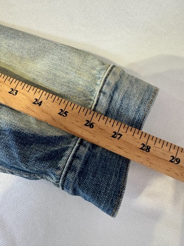 VTG Levi's Limited Product with Roots 1967 Rebels NY Denim Jeans Jacket Sz XL - Picture 7 of 23