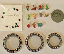 Dijes de Navidad Origami Owl Grinch® Envío Gratis con $35 Compra COMPRA 4+ Obtén Dijes Gratis