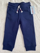 Girls Nightfall Blue Cat & Jack Jogger Pants 18 Months With Real Pockets Cozy