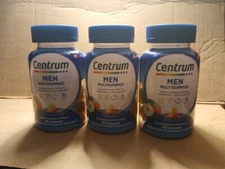 Centrum Mens (3 PK)Multi Gummies Multivitamin Natural Fruit Flavor 46ct Ea 11/25