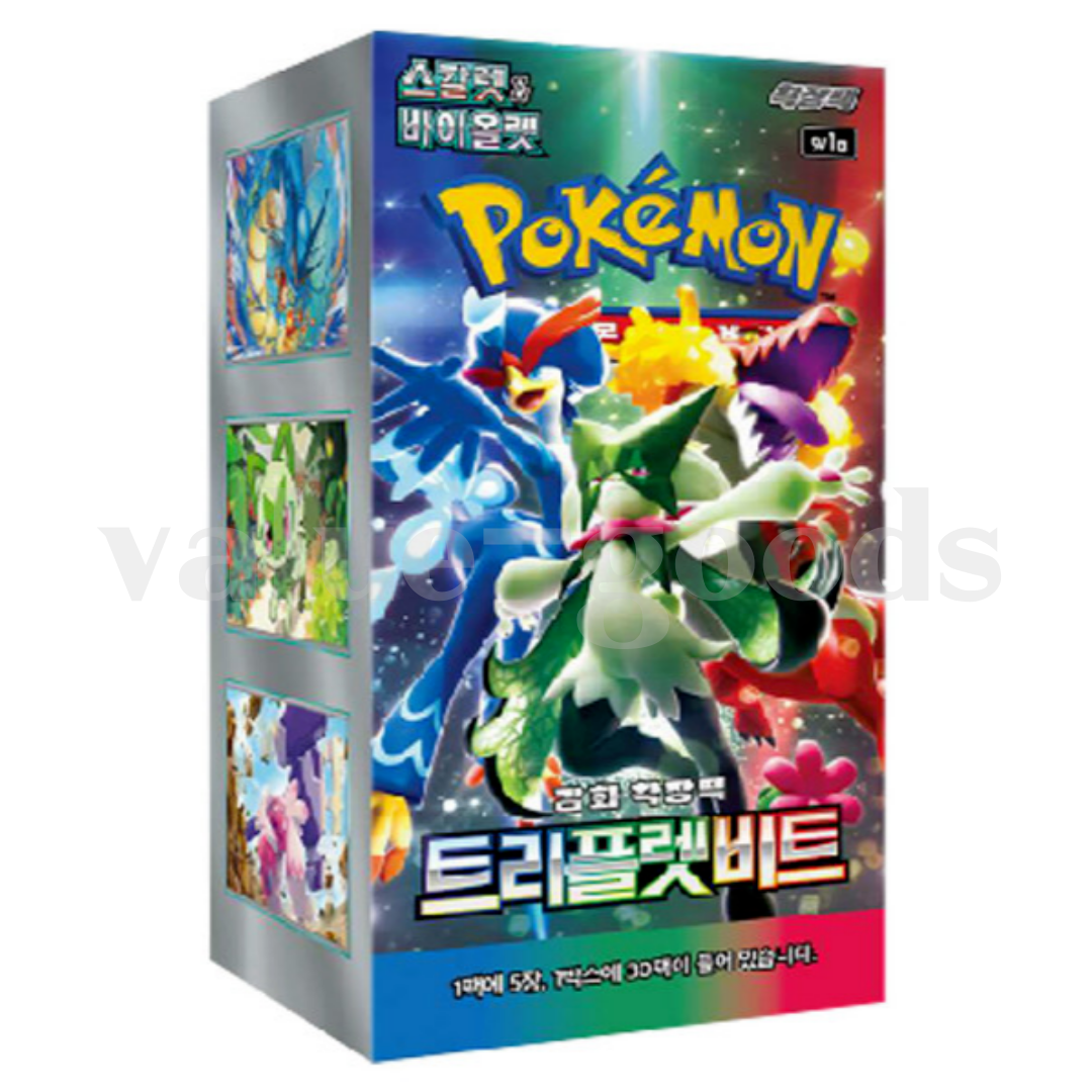 Pokemon Card Scarlet&Violet Triplet Beat Booster Box sv1a Korean