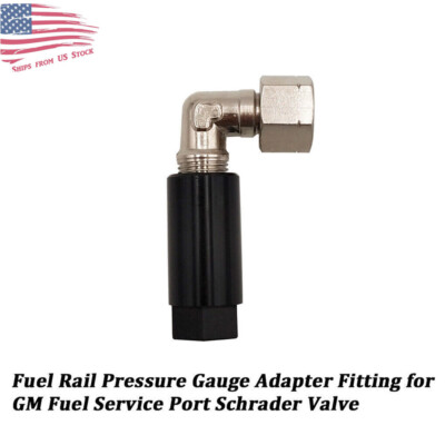 #ad For GM Fuel Service Port Schrader Valve Fuel Rail Pressure Gauge Adapter Tool US $14.75