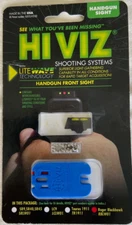 HI VIZ LiteWave FRONT SIGHT Ruger Super Blackhawk/Bisley Green Optic Mod #RBLWO1