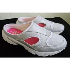 * Avon CUSHION WALK Gray Slip On Clog Memory Foam Shoes Ladies Size 8