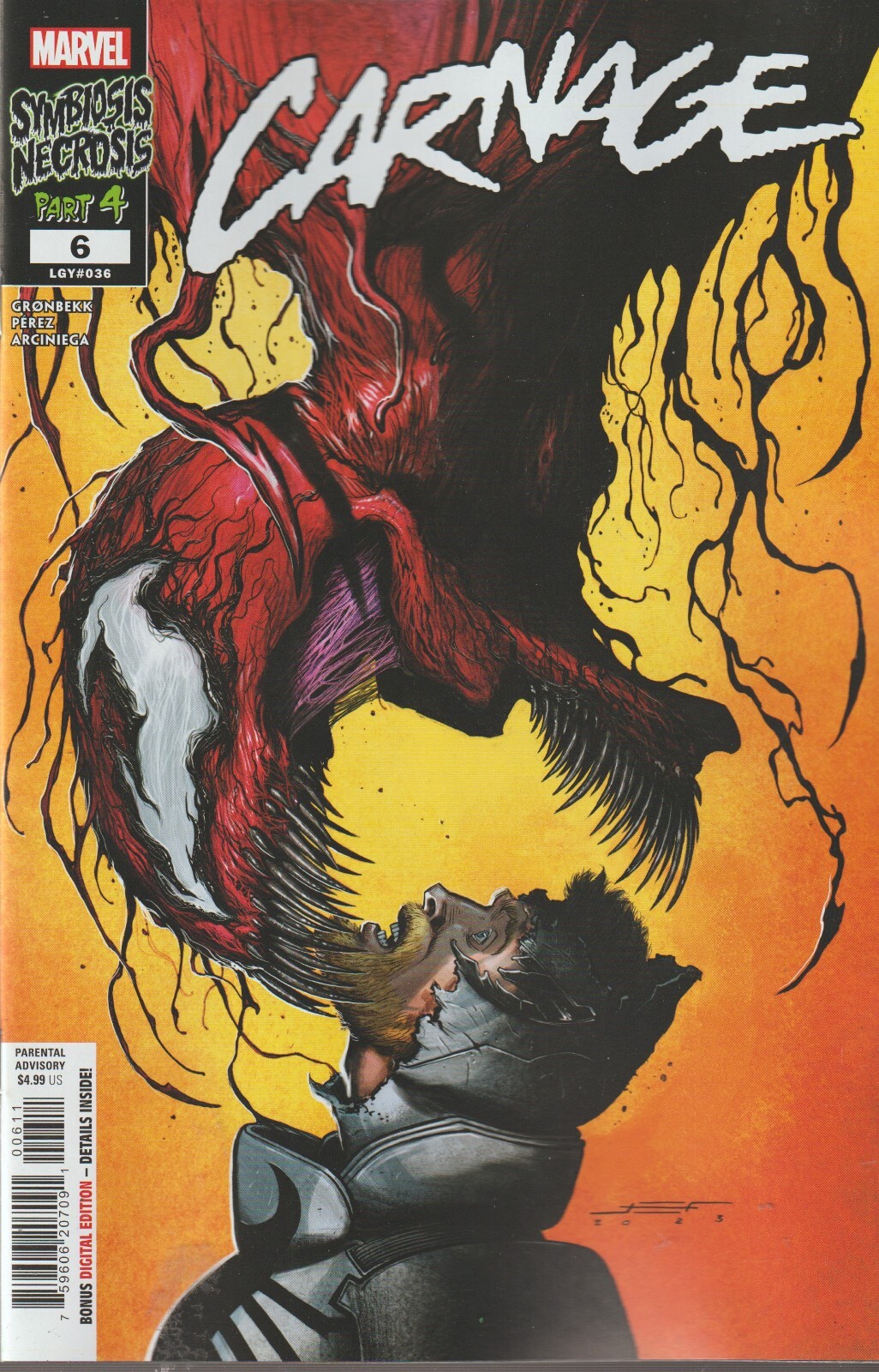 MARVEL COMICS CARNAGE #6 JUNE 2024 1ST PRINT NM
