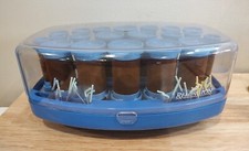 Remington Hot Roller Hair Curlers Pageant Velvet Curlers With Clips Model VH-20