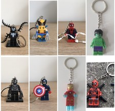 lego captain marvel keychain